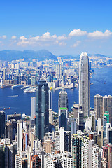 Image showing Hong Kong skyline