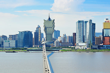 Image showing Macau skyline