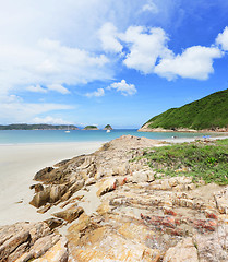 Image showing Beach in Hong Kong