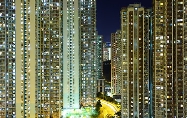 Image showing Residential building in Hong Kong 