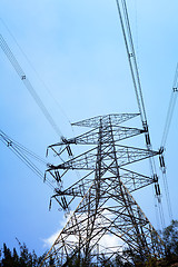 Image showing Power transmission tower