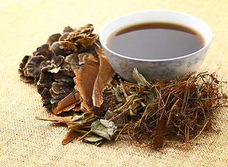 Image showing Chinese herbal medicine