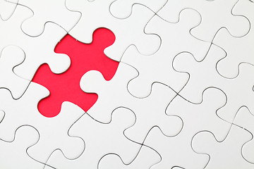 Image showing Missing puzzle piece