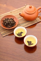 Image showing Chinese tea ceremony 