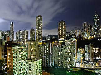 Image showing Apartment building in Hong Kong