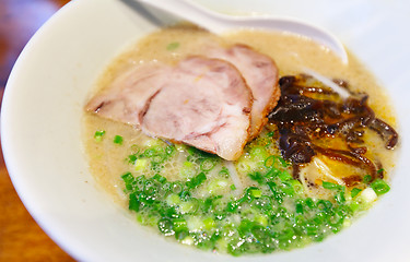 Image showing Japanese ramen noodle