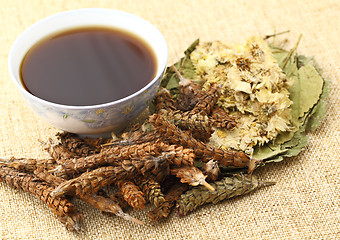 Image showing Chinese herbal medicine with ingredient