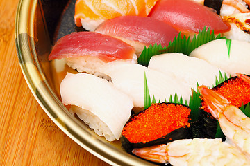 Image showing Sushi take away