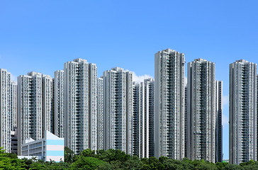 Image showing Residential building in Hong Kong