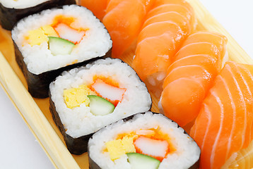 Image showing Sushi take away