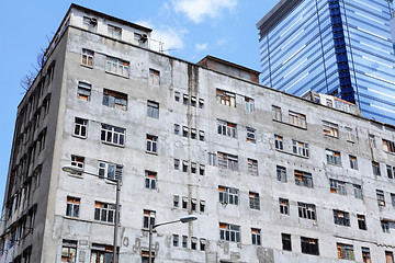 Image showing Abandoned building in Hong Kong