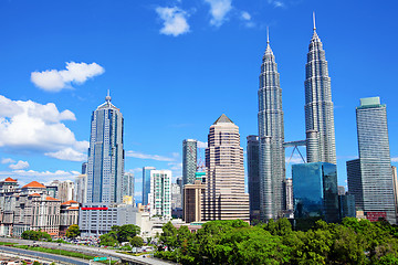 Image showing Kuala Lumpur skyline