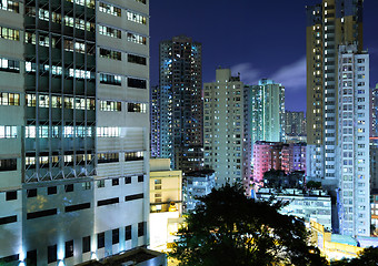 Image showing Building in downtown district 