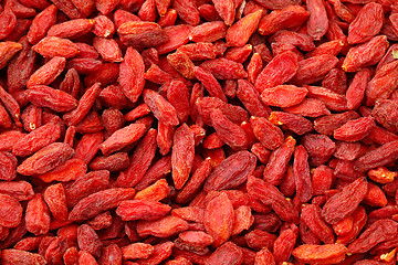 Image showing Dried wolfberry fruit