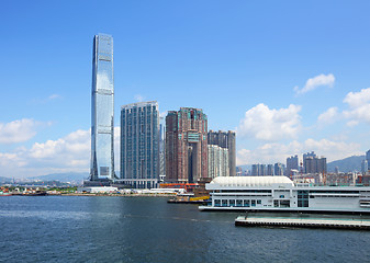 Image showing Kowloon downtown in Hong Kong 