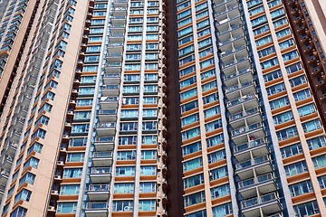 Image showing Apartment building in Hong Kong