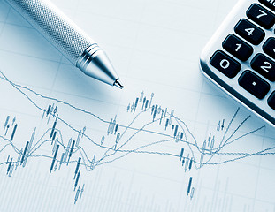 Image showing Financial chart