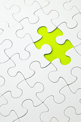 Image showing Missing puzzle piece