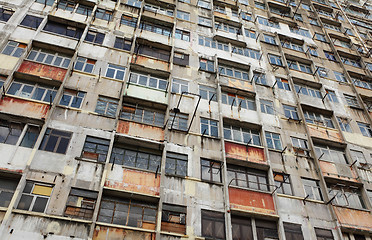 Image showing Abandoned building in Hong Kong