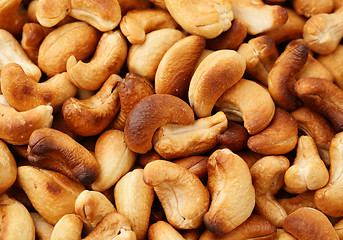 Image showing Roasted cashew nuts