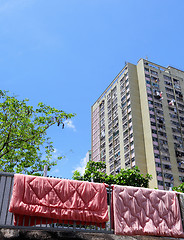 Image showing Residential district in Hong Kong