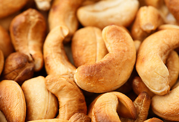 Image showing Roasted cashew nuts