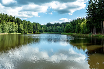 Image showing small water water reservoir