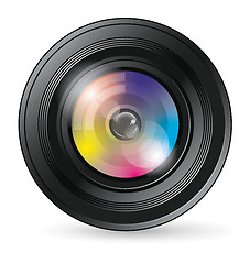 Image showing Camera Lens Icon