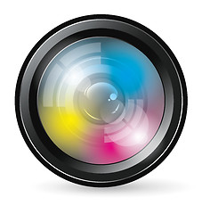 Image showing Camera Lens Icon