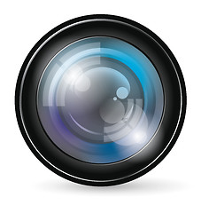 Image showing Camera Lens Icon