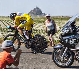 Image showing Le Tour de France Action