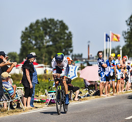 Image showing The Cyclist Rui Alberto Faria da Costa