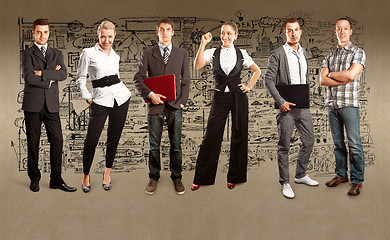 Image showing Business Team