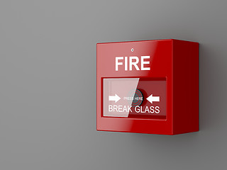 Image showing Fire alarm