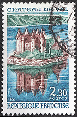 Image showing Chateau de Val Stamp