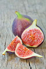 Image showing Ripe fresh fig