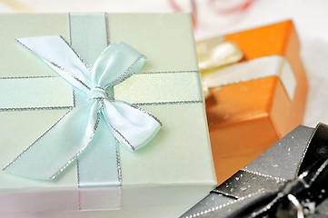 Image showing gift boxes