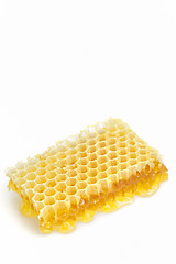 Image showing Honeycomb isolated on white