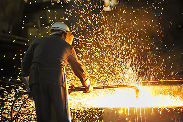 Image showing industrial  worker