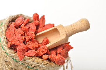 Image showing Red dried goji