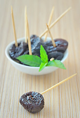 Image showing dried plums