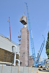 Image showing tower crane