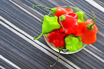 Image showing hot chili peppers