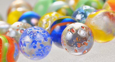 Image showing glass balls