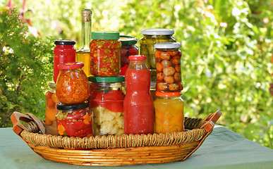 Image showing autumn preserves