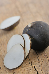 Image showing black radish