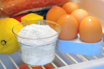 Image showing bicarbonate inside of fridge