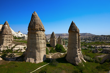 Image showing Fairy chimneys rock formations