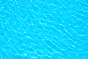 Image showing pool water background