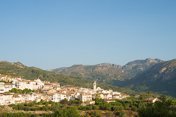 Image showing Costa Blanca landscape